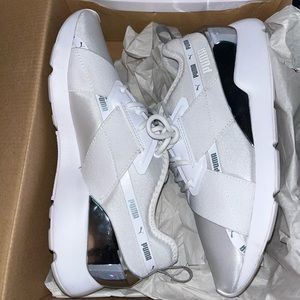 White Puma Sneakers